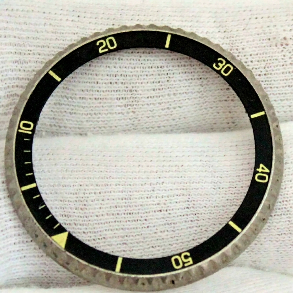 Vintage Divers Watch Case Black Bezel/Rotating